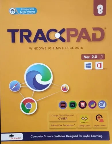 Trackpad Computer Textbook Ver 2.0 for Class 8