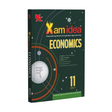 Xam idea Economics Class 11 (CBSE 2026-27) | Latest CBSE Syllabus | 100+ Numericals | A-R & Statement-Based Qs | Case & Data-Based Qs | Sample Paper | KV & DAV Papers