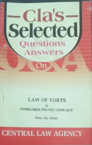 Law Of Torth - Selected Qns. & Ans.