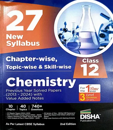 27 New Syllabus C/w T/w & Skill-wise Chemistry-12 Previous Year Sol Papers