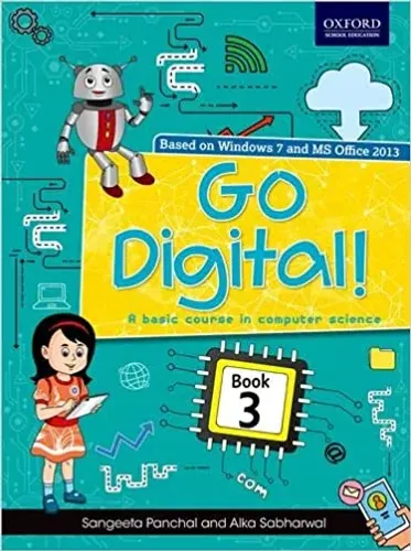 Go Digital!:A Basic Course in Computer Science Class 3 Paperback – 2022