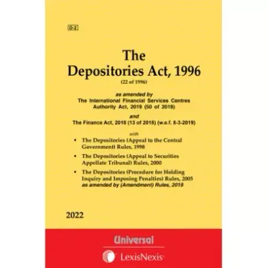  Depositories Act, 1996 along with Rules, 1998