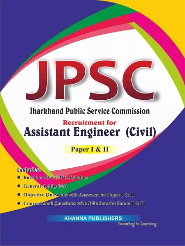 JPSC Jharkhand Public Service Commission recruitment for Assistant engineering (Civil) Paper 1st & 2nd