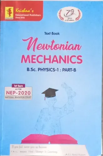 Tb Newtonian Mechanics B.sc Physics -1 Part - B (1st Sem.)