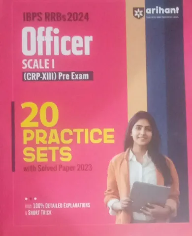 IBPS RRBS 2024 Officer Scale-1 CRP- (20 Practice Sets)