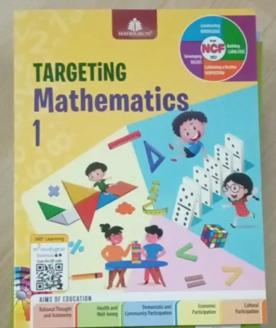 Targeting Mathematics for class 1 Latest Edition 2024