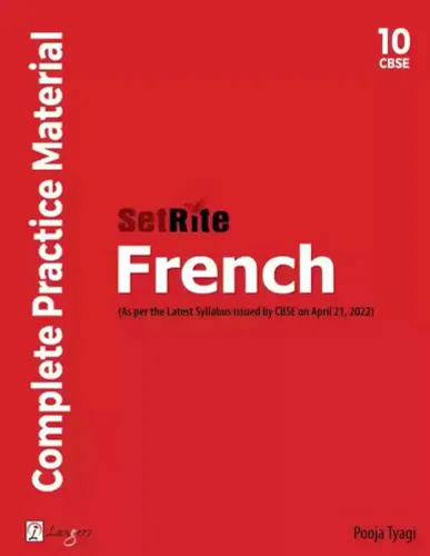 Setrite French for Class 10 (Complete Practice Material) (CBSE)