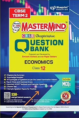 Master Mind CBSE Question Bank –Economics Class 12 |Term 2 | For CBSE Board (Includes MCQs)