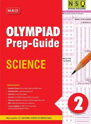 Olympiad Prep-Guide Science Class - 2, NSO Chapterwise Previous Year Question Paper For 2022-23 