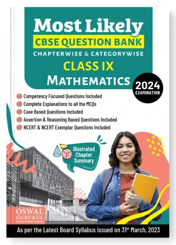 Most Likely Cbse Question Bank Mathematics-9 {2024}