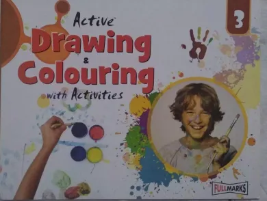 ACTIVE DRAWING & COLOURING WITH ACTIVITIES STEP - 3