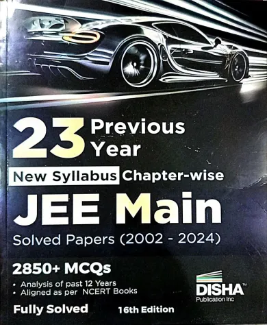 23 Previous Year Chapterwise Jee Main Solved Papers