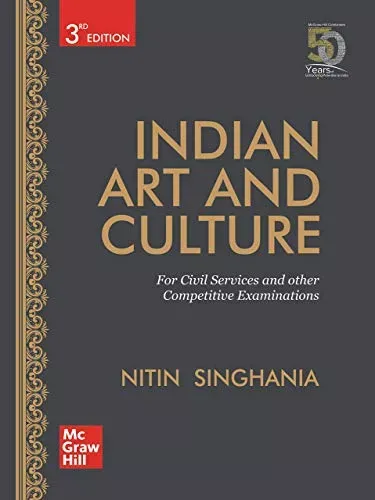 Indian Art and Culture for Civil Services and other Competitive Examinations 3rd Edition