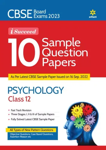i-Succeed 10 Sample Question Papers PSYCHOLOGY Class- 12