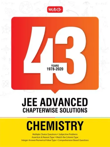 43 Years JEE Advanced Chapterwise Solutions-Chemistry