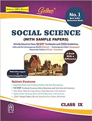 Golden Social Science: (With Sample Papers) A Refresher (Class 9)