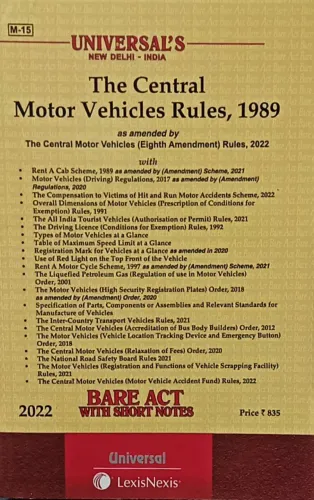 Motor Vechicles Rules 1989