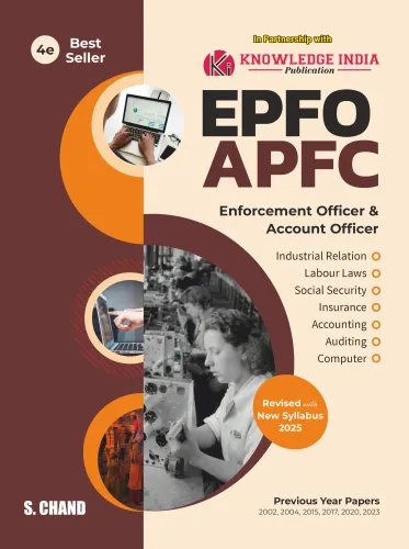 EPFO APFO Enforcement Officer & Account Officer | Revised With New Syllabus 2025 (In English) (9789369587537) - Knowledge India