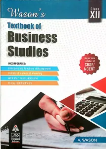Wasons Textbook Of Business Studies For Class 12