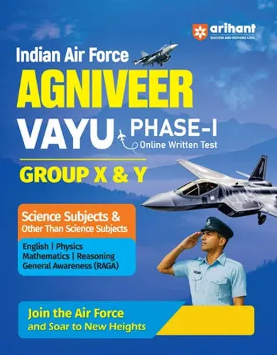 Indian Air Force Agniveer Vayu (Phase 1) Online Exam 2026 | Group X & Y Science and Other than Science Subject | Previous Year Papers, Topicwise Theory & 5+ Mock Tests