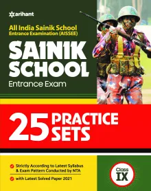 25 Practice Sets Sainik School Pravesh Pariksha Class 9 