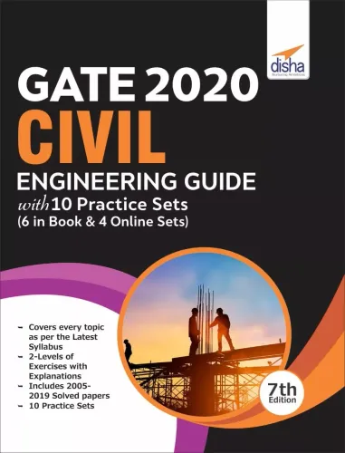 GATE 2020 Civil Engineering Guide with 10 Practice Sets (6 in Book + 4 Online) 7th edition