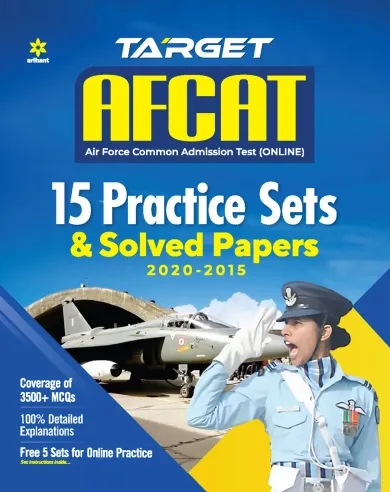 AFCAT 15 Practice Sets and Solved Papers 2021