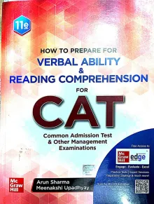 Verbal Ability & Reading Comprehension For CAT 11th Edition 2024