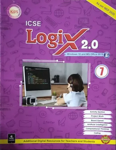 Logix 2.0 Class 7 (Win10 MS Office) (ICSE)