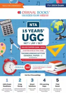 UGC/NET 15 Years Solved Paper General Aptitude Paper-1 (2024)