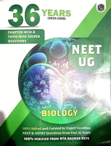 36 Years Neet Ug Biology