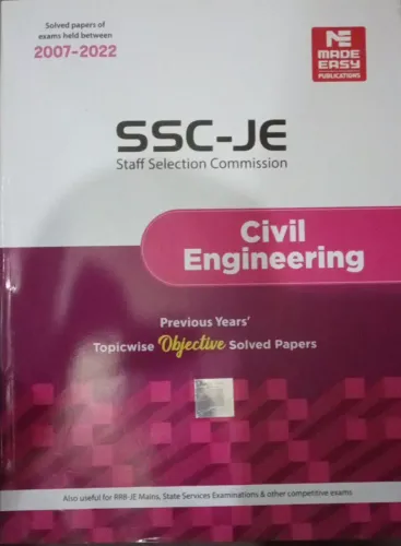 Ssc Jee Civil Engineering Prev Year Solved Paper