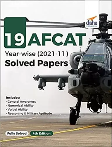 19 AFCAT Year-wise (2021 - 11) Solved Papers 4th Edition
