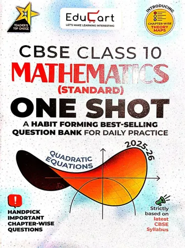 One Shot Cbse Question Bank Mathematics Standerd-10 (2025-26)