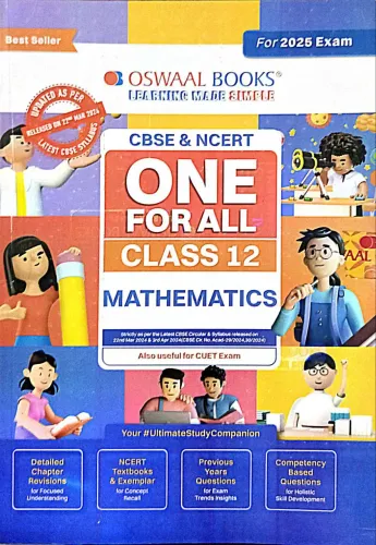 Cbse & Ncert One For All Mathematics-12 (2024-25)