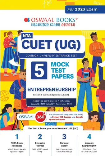 Nta Cuet (ug) 10 Mock Test Sample Question Papers Entreprenureship-2023