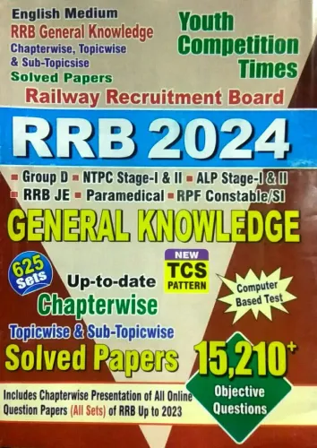 Rrb 2024 General Knowledge Solved Paper 15210+ {625 Sets}