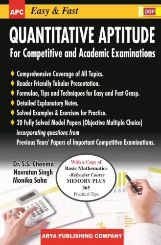 Easy & Fast Quantitative Aptitude (For Competitive and Academic Examinations)