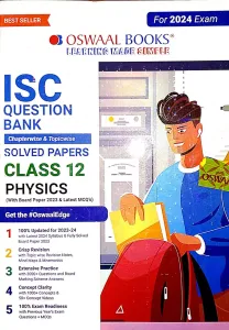 ISC Question Bank of Physics for Class 12 (For 2024 Exam)
