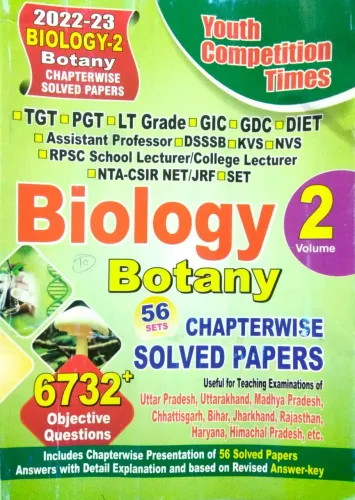 Tgt/pgt Biology Botany (56 Sets) 6732+ (vol-2)