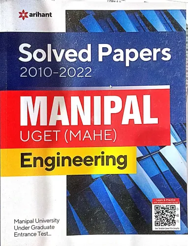 Manipal Engineering Solved Papers