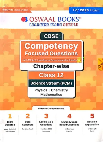 CBSE Competency Focused Questions Chapter-wise Science Stream (PCM)