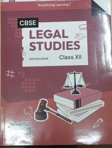 CBSE Legal Studies for class 12  Latest Edition 2024