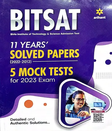 Bitsat 11 Year Solved Papers 5 Mock Test Exam
