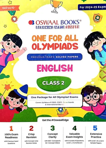 One For All Olympiad english Class -2(2024)