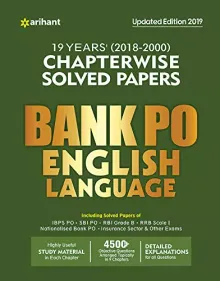 Bank PO Solved Papers English Language 
