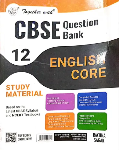 Together With Cbse Question Bank English Core-12