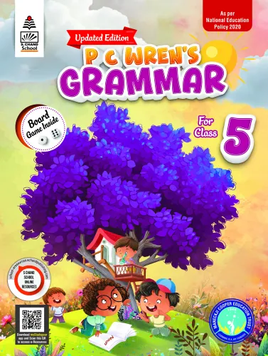 Updated Edition P C Wren’s Grammar for Class 5 with Board game (9789369582280) - N D V Prasada Rao