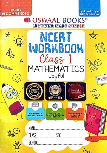 Ncert Work Book Joyful Mathematics-1(2024-2025)