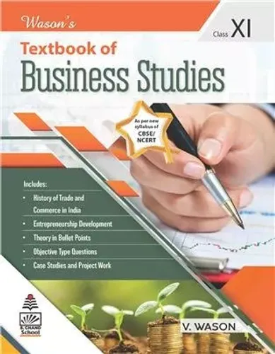 Wasons Textbook Of Business Studies For Class 11